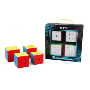 Shantou toys-Juego de cubos mágicos sin pegatinas, embalaje de regalo, 2x2, 3x3, <span class=keywords><strong>4x4</strong></span>, 5x5 - Product Image 1