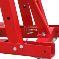 Grue de sol portable, grue de moteur pliable, mini grue de déplacement de voiture, grue pliable