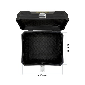 58L Extra‑Large Capacity Waterproof Rear Storage Box Motorcycle E‑Bike Scooter Trunk for Food Delivery Commuting Cargo Transport - Product Image 3
