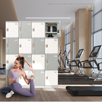 Casier de rangement électronique ABS pour salle de sport, salle de bain, piscine - Sac d'étudiant écologique, détachable, portable, étanche et durable