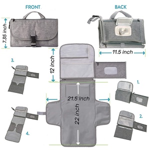 <span class=keywords><strong>Cambiador</strong></span> Multifuncional para Mamá, Impermeable para Exteriores, Artículos Maternos e Infantiles, Bolsa de Almacenamiento para Bebés - Product Image 2