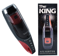 Gelance Automatischer Teleskop-Rotations-Penismassager mit Vibrations- und Saugfunktionen, freihändiger männlicher Masturbator für Männer