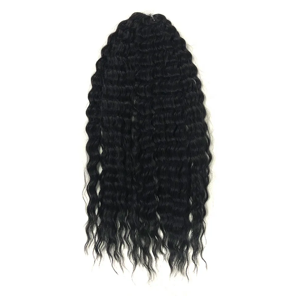 Loose Deep Wave Hair Bundles Super Long Synthetic Curly Wave Twist Crochet Ariel In Russia Synthetic Braiding Hair Extensions