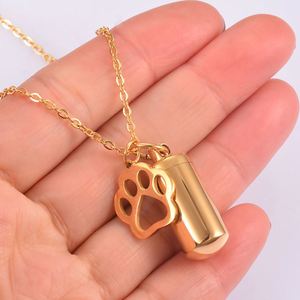 Colgante <span class=keywords><strong>de</strong></span> cremación para <span class=keywords><strong>cenizas</strong></span> <span class=keywords><strong>de</strong></span> perro, collar con huella <span class=keywords><strong>de</strong></span> pata <span class=keywords><strong>de</strong></span> mascota, collar <span class=keywords><strong>de</strong></span> acero inoxidable para <span class=keywords><strong>cenizas</strong></span>, collar <span class=keywords><strong>de</strong></span> memoria para mascotas - Product Image 2