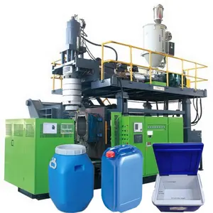Hdpe 5 gallon plastic blue drum insulation blowing water bottle automatic extrusion blow molding machine for best prices