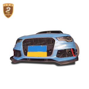 Accesorios de coche decoración exterior labio delantero divisor para ad <span class=keywords><strong>rs6</strong></span> c7 piezas de carbono - Product Image 3