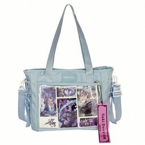Design Custom Anime-themed Canvas Tote Bag Tinplate Creative Cultural Commemorative <b>Gift</b> <b>Set</b> - Product Image 3