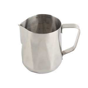 Verseuse à expresso avec échelle graduée 12oz/350ml et 20oz/600ml, pichet à mousse de lait en acier inoxydable - Product Image 4