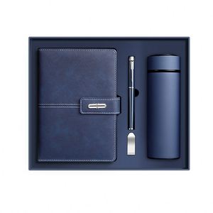 Customized Pu Leather Note Book Corporate Gift Set <b>A5</b> Journal Wholesale Promotional Luxury Business Gift Items <b>Notebook</b> With Pen - Product Image 1