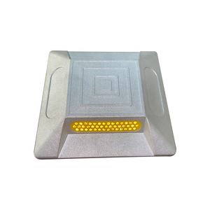 43 유리 구슬 반사 알루미늄 고양이 눈 도로 스터드 반사판 고양이 눈 - Product Image 1