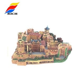 St <span class=keywords><strong>Vitus</strong></span> Catedral recuerdo personalizado castillo famoso poliresina edificio miniatura - Product Image 4