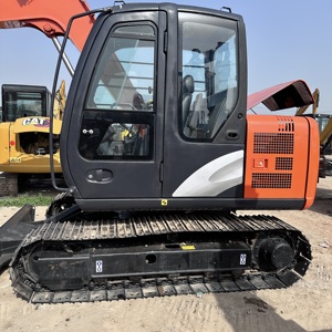 Excavatrice d'occasion Hitachi ZX70 7 tonnes modèle 2022 d'origine japonaise, composants principaux certifiés (moteur, pompe, roulement, moteur), bon état - Product Image 5