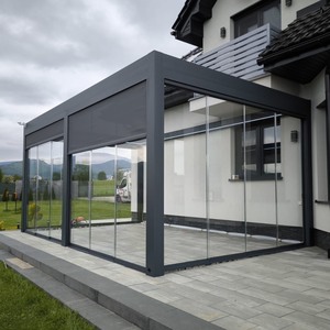 Pérgola de Aluminio en Oferta en China, Decoración Ecológica para Jardín, Balcón o Patio Trasero, con LED Opcional - Product Image 2