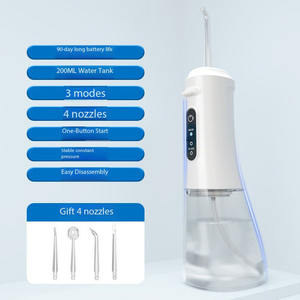 Irrigador Bucal, Limpiador Dental con Chorro de Agua, Portátil e Impermeable, Blanqueador Dental, 200 ml - Product Image 6