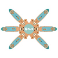 E SUP Plate-forme gonflable SUP Dock gonflable Stand Up double couche pont de yoga extérieur Paddle Board Island par esup