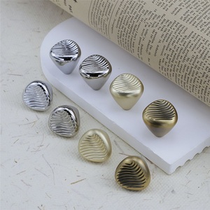 Zinc Alloy Round Minimalist Durable Cabinet Drawer <b>Wardrobe</b> Handle - Product Image 5