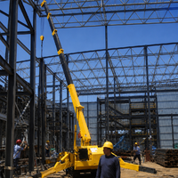 Grue araignée sur chenilles Sevencrane SS2.0 de très haute qualité, capacité de levage de 3 tonnes, hauteur de levage de 21 m, grue à lustre avec bras hydraulique articulé