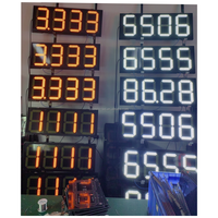 Señales de precio Led de Gas a la venta 10 "8,88 con 888,8 señal de precio Led de Gas