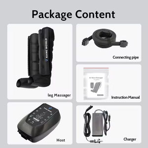Masajeador de Piernas por Compresión de Aire 6D al por Mayor de Fábrica con Control de Tiempo y Logotipo Personalizado, Presoterapia para Mejorar la Circulación Muscular - Product Image 4
