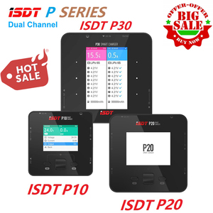 <span class=keywords><strong>P30</strong></span> <span class=keywords><strong>isdt</strong></span> 60A 2-8S / P20 1000W 40A/ P10 500W แบตเตอรี่20A ช่องสัญญาณคู่ที่ชาร์จแบตเตอรี่สมดุลสำหรับ lilon Lipo lihv NiMH PB - Product Image 2