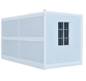20 ft office folding container room Mezzanine panel housing apartment