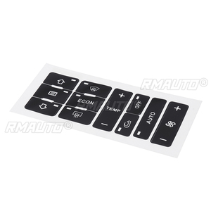 Kit de Reparación de Botones de Aire Acondicionado para Audi A2/A3 8L, Adhesivos para Reparar Botones de Control de Aire Acondicionado de Automóviles, Adhesivos para Reparar Botones Desgastados y Fechos - Product Image 4