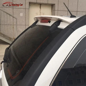 Accesorios de coche negro/aspecto de fibra de carbono techo trasero maletero alerón de coche cubierta embellecedora de ala superior para <span class=keywords><strong>Kia</strong></span> <span class=keywords><strong>Sportage</strong></span> 2007-2015 - Product Image 5