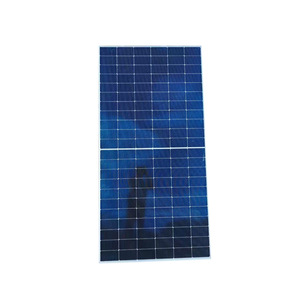 Panneau solaire monocristallin de type N 580W 585W 590W 182mmx182mm à cellules demi-coupées, module photovoltaïque bifacial double vitrage - Product Image 4