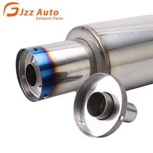 Universal Exhaust <strong>Muffler</strong> Lower <strong>Sound</strong> Parts Stainless Steel Diameter 76mm Outlet Nozzle for <strong>Muffler</strong> <strong>Tip</strong> - Product Image 4