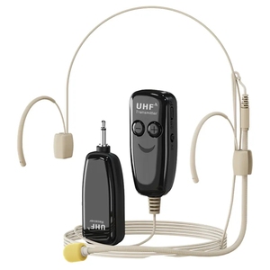 Nuovo U12B professionale di gioco UHF auricolare senza fili con microfono senza fili auricolare microfono per cantanti professionisti - Product Image 1