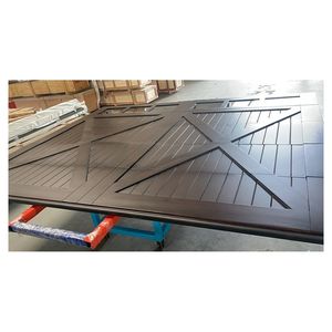 Porte de <span class=keywords><strong>garage</strong></span> sectionnelle commerciale avec finition blanche et grandes fenêtres panoramiques pour les devantures de magasins de détail et les ateliers automobiles - Product Image 6