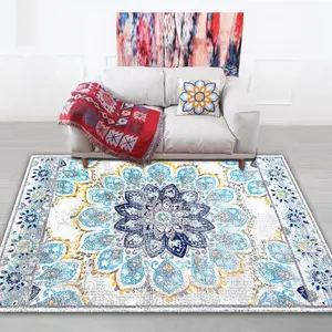 Low MOQ Home Festivals, Decoration New Colorful Design Vintage Persian Turkish Knots Handknotted Modern Oushak Rug Carpet/
