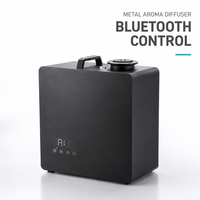 Diffuseur de parfum intelligent grande capacité, distributeur automatique de parfum commercial en métal, diffuseur d'huiles essentielles pour hôtel, double fonction