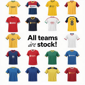 サッカー愛好家向け2526ファンバージョンサッカージャージー通気性生地チームロゴ印刷 - Product Image 4