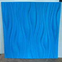 Panneau moderne 3d de mur de plafond de PVC de décor d'art de mur pour la réception