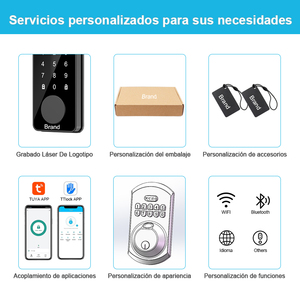 Seguridad interior <span class=keywords><strong>cerradura</strong></span> <span class=keywords><strong>inteligente</strong></span> <span class=keywords><strong>con</strong></span> <span class=keywords><strong>huella</strong></span> digital <span class=keywords><strong>cerradura</strong></span> <span class=keywords><strong>inteligente</strong></span> puerta corrediza <span class=keywords><strong>cerradura</strong></span> <span class=keywords><strong>inteligente</strong></span> 3d - Product Image 6