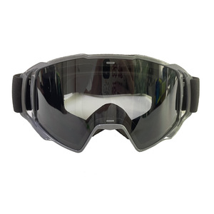 Motorcycle Goggles <b>Full</b> Rim Spherical Lens Polycarbonate UV Protection Anti <b>Slip</b> Outdoor Men's - Product Image 1