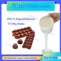 Caoutchouc de silicone liquide pour moules 25A pour la fabrication de moules alimentaires, caoutchouc de silicone liquide RTV-2