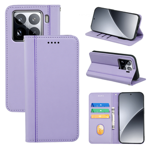 Ingrosso portacarte NFC in pelle Flip portafoglio Cover per Xiaomi 15 14t Pro po <span class=keywords><strong>C40</strong></span> custodie magnetiche per cellulare supporto in piedi - Product Image 1
