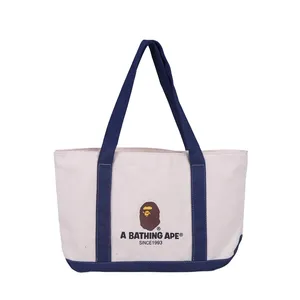Холщовая качественная сумка-тоут для женщин, школьница, на заказ, хлопковая Холщовая Сумка для покупок с логотипом