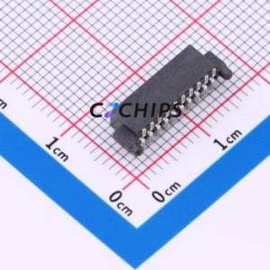 SFM-110-02-L-D-A Pin Socket SMD,P=1.27mm Connector 1.27mm 1.27mm Square Hole Vertical Mount - Product Image 2