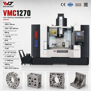 Centro di Lavorazione Verticale CNC VMC1270 con Sistema GSK, Mandrino Volis Opzionale, Mandrino Royal, Fresatrice VMC in Vendita - Product Image 1