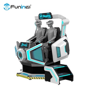 Máquinas de entretenimiento 360 Vr UFO Rotación Asientos Vr Gaming Set Montaña rusa 9D Vr Silla de cine - Product Image 5