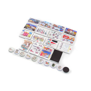 Haute Qualité Impression Personnalisée Touristique <span class=keywords><strong>Plage</strong></span> Souvenir Fabricants Résine Artisanat <span class=keywords><strong>Danemark</strong></span> 3D Souvenir Réfrigérateur Aimant - Product Image 6