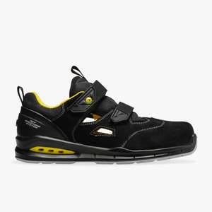 DIADORA UTILITY - 701.176210-C4663/35 Zapatos de Seguridad RUN NET AIRBOX SANDAL S1P SRC, negro/gris ZAPATOS DE SEGURIDAD Y ENTRENADORES DE SEGURIDAD - Product Image 2