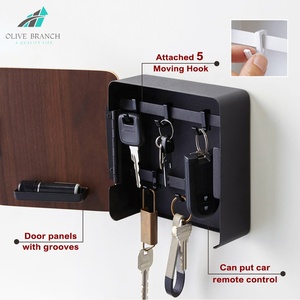 Giảm Giá Mạnh Bắc Âu Giá Sắp Xếp Móc Chìa Khóa Gắn Tường Nam Châm Và Thư Theo Yêu Cầu Giá Treo Chìa Khóa Nam Châm Bằng Gỗ - Product Image 5