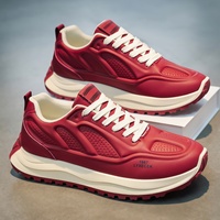 Baskets pour hommes 2026 Nouvelle Collection Automne Chaussures décontractées style papa à semelle épaisse antidérapantes
