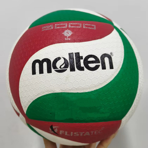 Balón de Voleibol Molten 5500 o 5000 de Microfibra PU Desinflado, Tamaño 5, con Logotipo Personalizado, para Juego en Interiores y Exteriores - Product Image 6