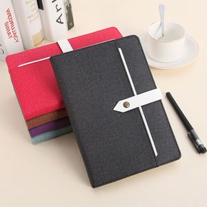 Factory Wholesale A5 <b>Notepad</b> Business Custom logo Pu Imitation Leather Notebook Office Meeting <b>Notepad</b> - Product Image 1