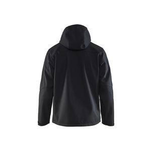 BLAKLADER-Veste Softshell 494925179985S Noir/Bleu bleuet-VESTES DE TRAVAIL EAN 7330509459362 - Product Image 2